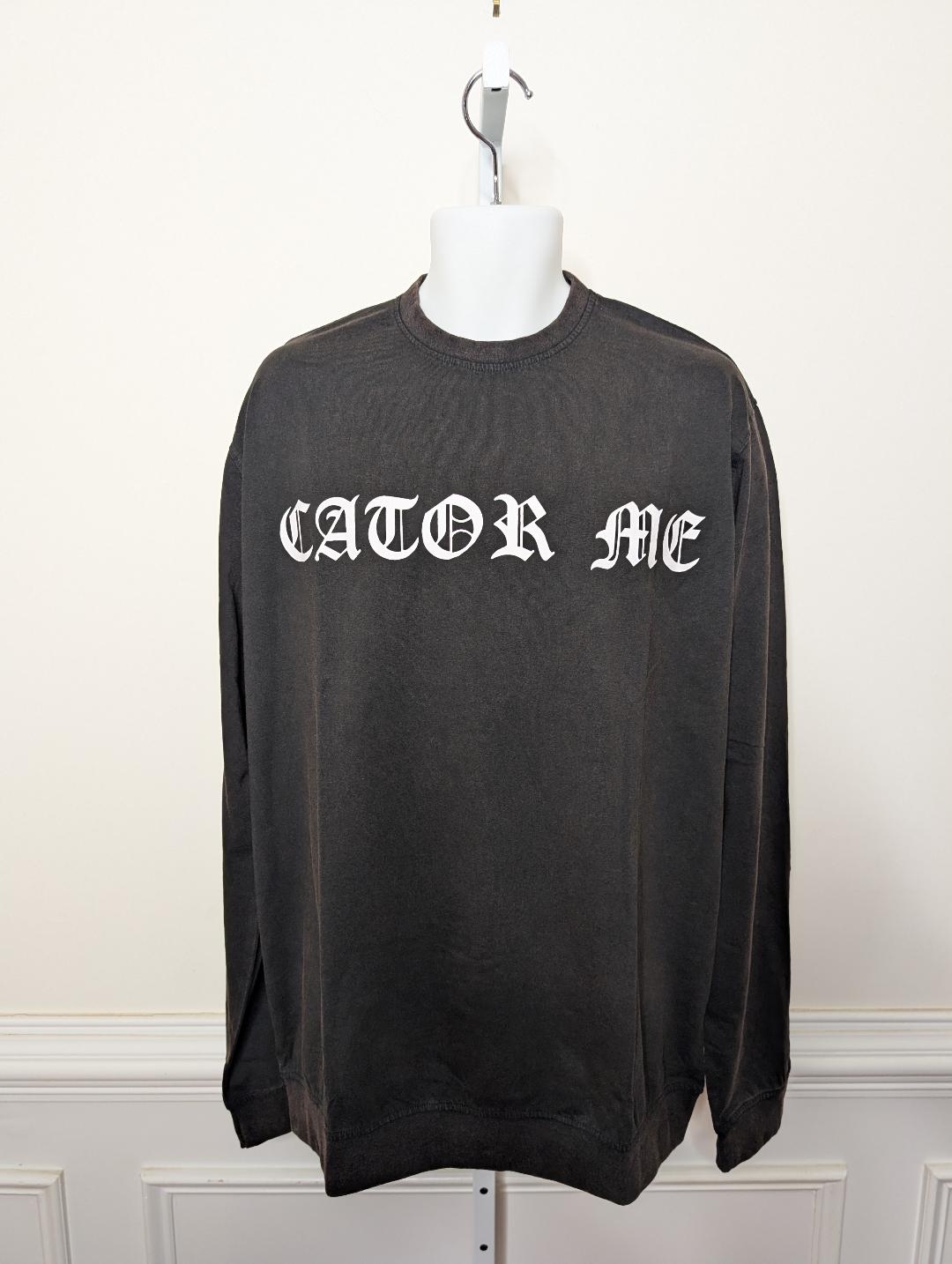 CATOR ME Black Sweatshirt (2XL)
