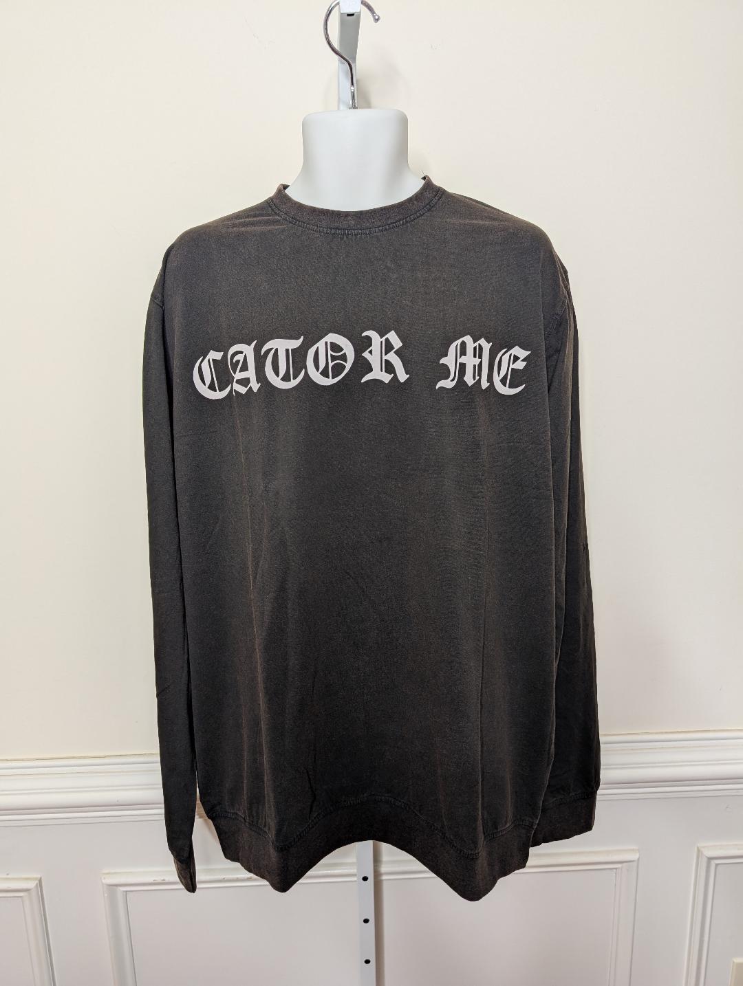 CATOR ME Black Sweatshirt (XL)